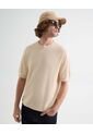 Camiseta Para Hombre Manga Corta Cuello Redondo Color Beige Marca Seven Seven #45092694 de Seven Seven