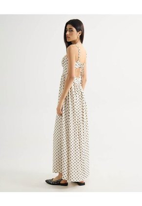 Vestido Para Mujer M/Sisa Largo Color Marfil Marca Seven Seven #28171381