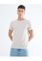 Camiseta Para Hombre Manga Corta Color Beige Marca Seven Seven #45092600 de Seven Seven