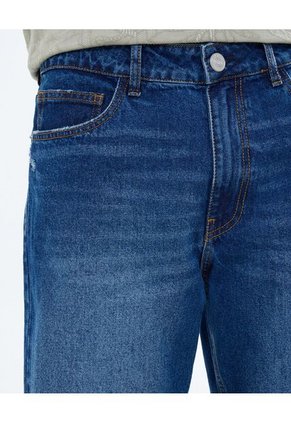 Bermuda Para Hombre Regular Corto Color Azul Medio Marca Seven Seven #45100679