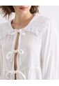 Blusa Para Mujer Manga Larga Color Crudo Marca Seven Seven #28124107 de Seven Seven