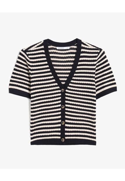 Camiseta Para Mujer Manga Corta Moda Color Negro Marca Seven Seven #28096265