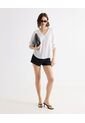 Blusa Para Mujer Manga 3/4 Color Blanco Marca Seven Seven #28123591 de Seven Seven