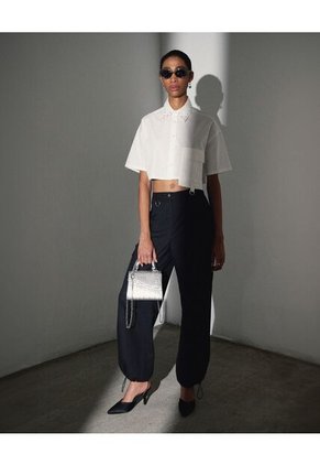 Blusa Para Mujer Manga Corta Color Beige Marca Seven Seven #28123917