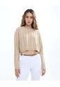 Saco Para Mujer Cuello Redondo Color Beige Marca Seven Seven #28330650 de Seven Seven