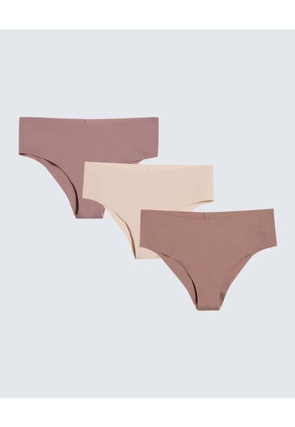 Panty Para Mujer Hipster Color Beige Marca Seven Seven #28800094