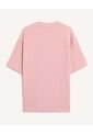 Camiseta Tejida Texturizada Oversize  Para Hombre Rosa Seven Seven de Seven Seven