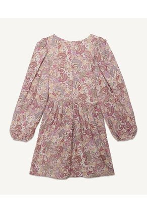 Vestido Para Mujer Manga Larga Color Crema Marca Seven Seven #28171195