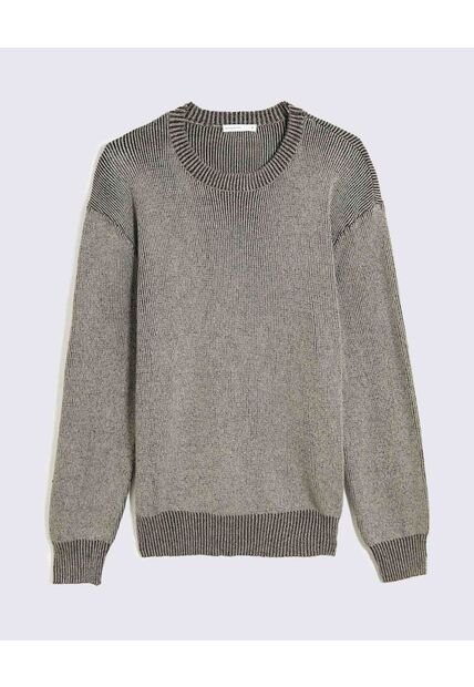 Saco Para Hombre Cuello Redondo Color Gris Marca Seven Seven #45330246