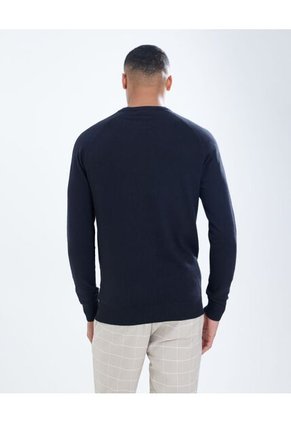 Saco Para Hombre Cuello Redondo Color Negro Marca Seven Seven #45330223