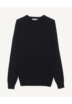 Saco Para Hombre Cuello Redondo Color Negro Marca Seven Seven #45330223