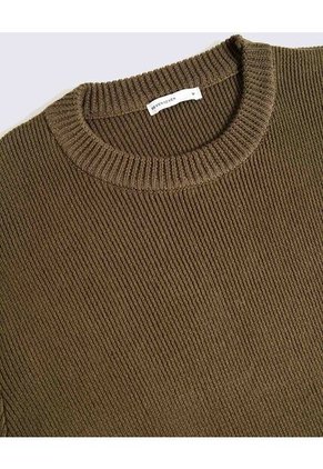 Saco Para Hombre Cuello Redondo Color Verde Marca Seven Seven #45330248