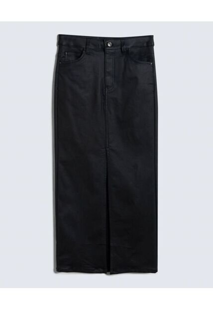 Falda Para Mujer Medio Color Negro Marca Seven Seven #28140902