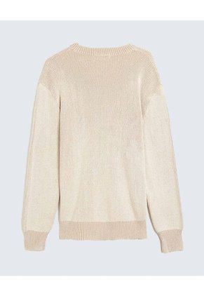 Saco Para Hombre Cuello Redondo Color Camel Marca Seven Seven #45330247