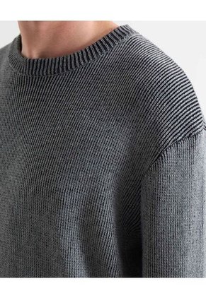 Saco Para Hombre Cuello Redondo Color Gris Marca Seven Seven #45330246