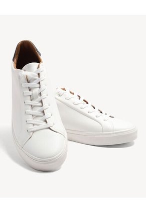 Tenis Para Hombre Básico Color Crudo Marca Seven Seven #45720105