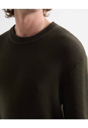 Saco Para Hombre Cuello Redondo Color Verde Marca Seven Seven #45330248