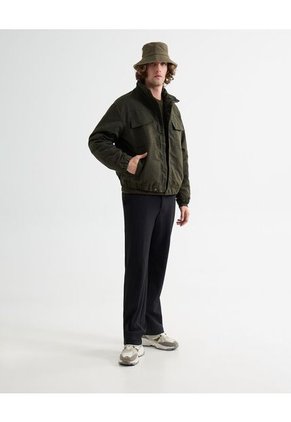 Saco Para Hombre Cuello Redondo Color Verde Marca Seven Seven #45330248