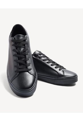 Tenis Para Hombre Básico Color Negro Marca Seven Seven #45720105