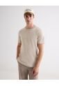 Camiseta Para Hombre Manga Corta Cuello Redondo Color Beige Marca Seven Seven #45092775 de Seven Seven