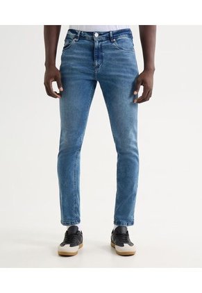 Jean Para Hombre Skinny Color Azul Medio Marca Seven Seven #45160595