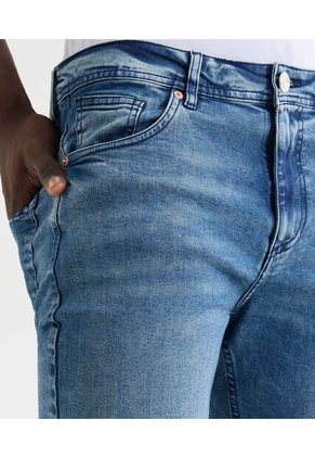 Jean Para Hombre Skinny Color Azul Medio Marca Seven Seven #45160595