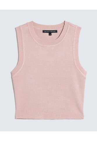 Camiseta Para Mujer Manga Sisa Color Rosa Marca Seven Seven #28095879 Seven Seven