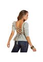 Blusa Verde Salvia Seven7 G-139 de Seven7
