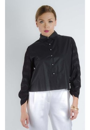 Camisa Silvialfonzo Negra