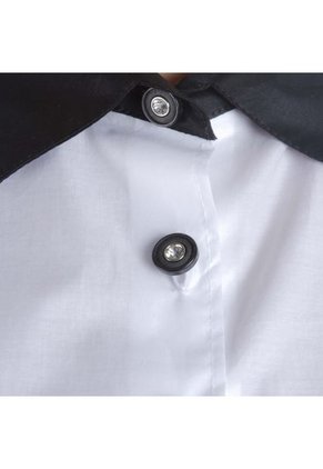 Camisa Silvialfonzo Blanco-Negro