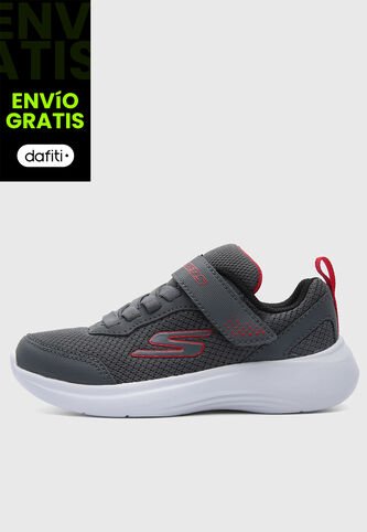 Tenis SKECHERS Boys Selectors Gris Oscuro Skechers