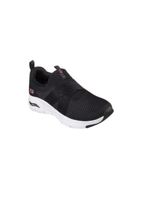 Tenis SKECHERS LEOPARD CROSS - Negro Para Mujer