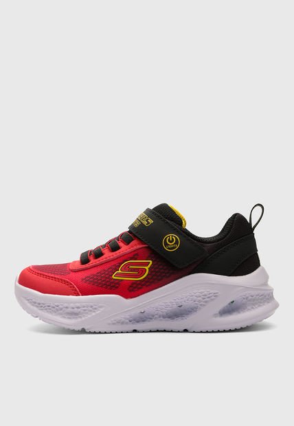 Tenis Lifestyle Rojo-Negro-Blanco SKECHERS Meteor-Lights - Krendox