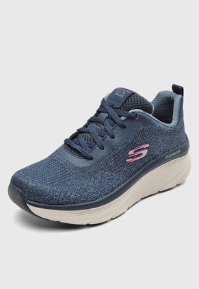 Tenis SKECHERS D'lux walker Azul