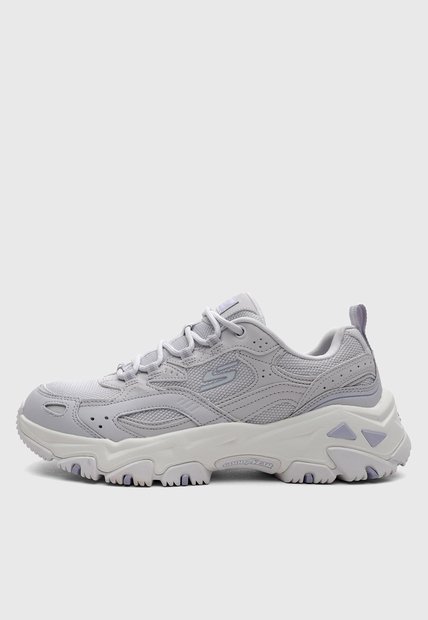 Tenis Senderismo SKECHERS D'Lites Hiker - Echo Lake Gris
