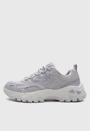 Tenis Senderismo SKECHERS D'Lites Hiker - Echo Lake Gris