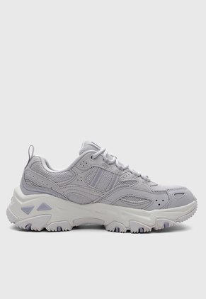 Tenis Senderismo SKECHERS D'Lites Hiker - Echo Lake Gris