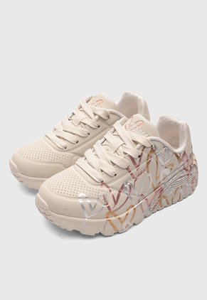 Tenis SKECHERS Uno Lite - Metallic Love Beige