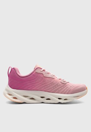 Tenis SKECHERS Go Run Swirl Tech Speed Rosa