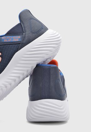 Tenis Lifestyle SKECHERS Bounder Brisk Azul