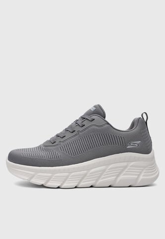 Tenis Lifestyle SKECHERS Bobs B Flex Hi Gris Skechers