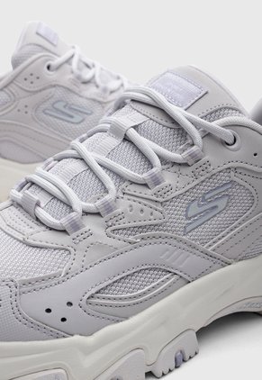 Tenis Senderismo SKECHERS D'Lites Hiker - Echo Lake Gris