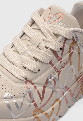 Tenis SKECHERS Uno Lite - Metallic Love Beige