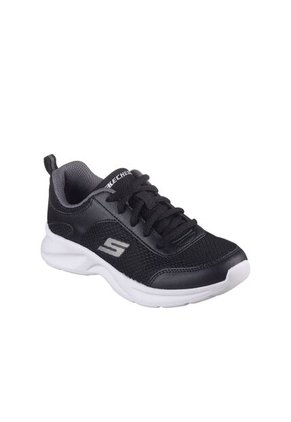 Tenis Skechers Dynamatic Para Niño Color Negro