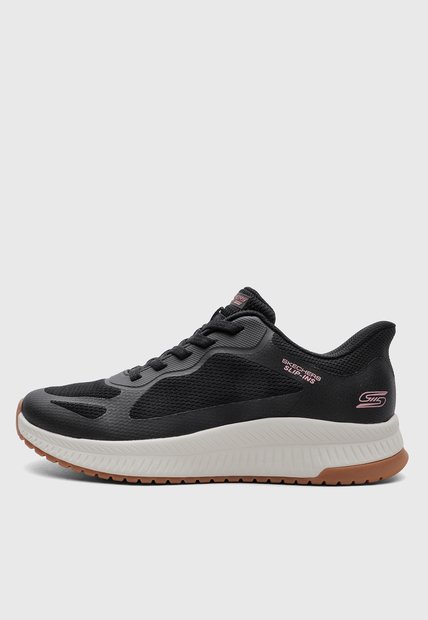 Tenis Lifestyle SKECHERS Bobs Squad 4 - Staple Look Negro