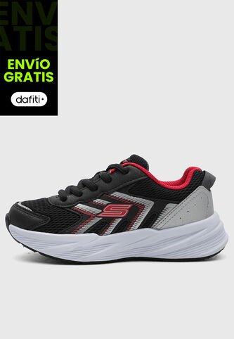 Tenis SKECHERS Microspec Tread Negro Skechers