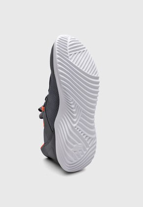 Tenis Lifestyle Skechers Bounder Brisk Burst Gris