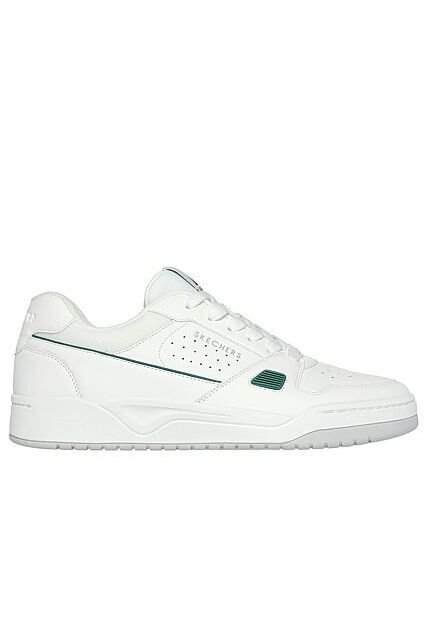 Tenis SKECHERS Para HOMBRE KOOPA - TIEBREAK LOW Color Blanco Y Verde