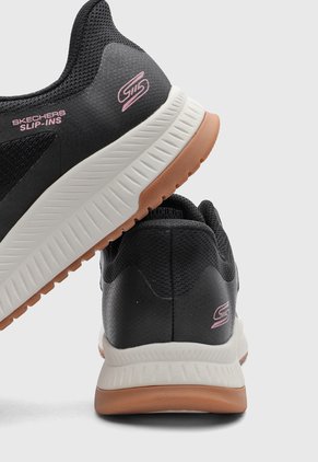 Tenis Lifestyle SKECHERS Bobs Squad 4 - Staple Look Negro
