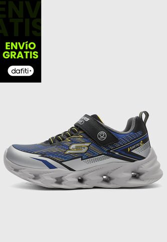Tenis SKECHERS S-Lights Vortex 2.0 Azul Skechers